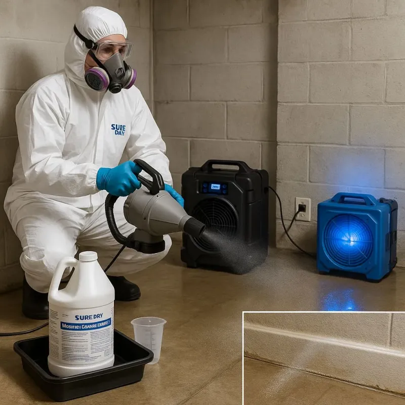 Sanitization and Odor Removal process in Gastonia, NC