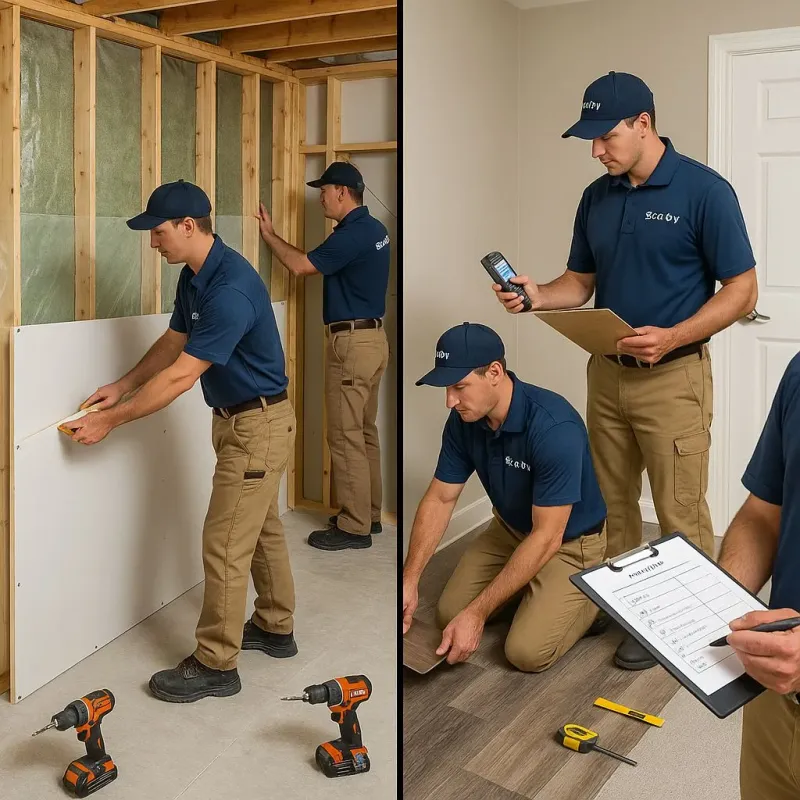 Repairs and Reconstruction process in Gastonia, NC