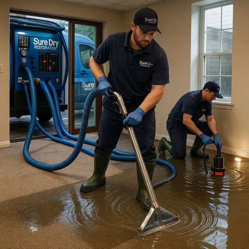 Water Extraction and Removal process in Gastonia, NC